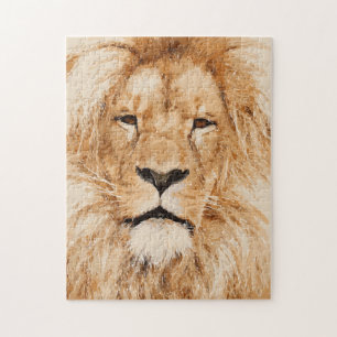 LION PORTRAIT PUZZLE