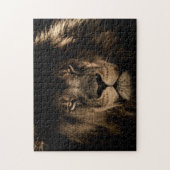 Lion Portrait Puzzle (Vertikal)