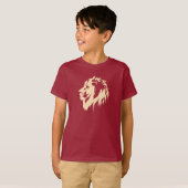 Lion Portrait (Sand) T-Shirt (Vorne ganz)