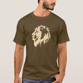 Lion Portrait (Sand) T-Shirt