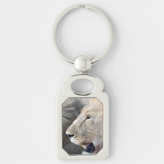 Lion Portrait Schlüsselanhänger (Vorderseite)
