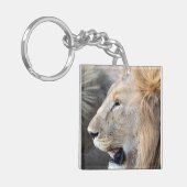Lion Portrait Schlüsselanhänger (Vorderseite links)