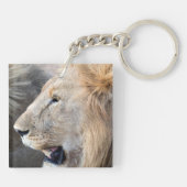 Lion Portrait Schlüsselanhänger (Rückseite)