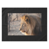 Lion Portrait Tischdecke (Vorderseite (Horizontal))