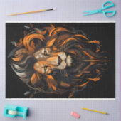 Lion Portrait Tissue Paper Seidenpapier (Basteln)
