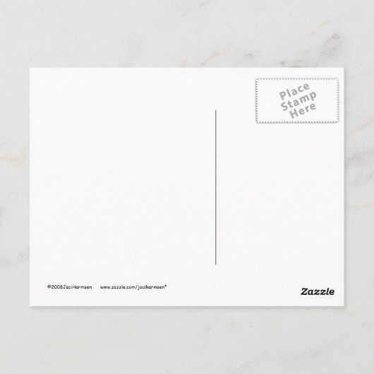 Lion Postcard Postkarte (Rückseite)