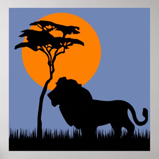Lion Poster (Vorne)