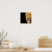 Lion Poster (Küche)