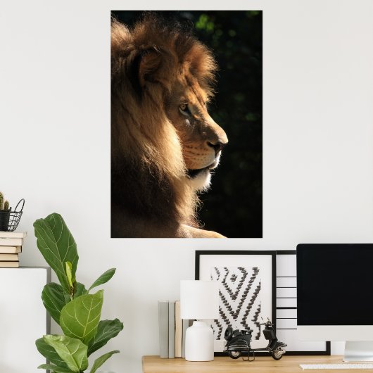 Lion Poster (Heimbüro)
