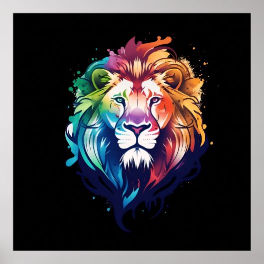 Lion Poster (Vorne)