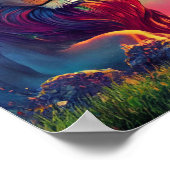 Lion Poster (Ecke)