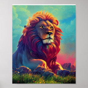Lion Poster