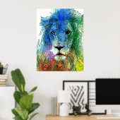 Lion Poster (Heimbüro)