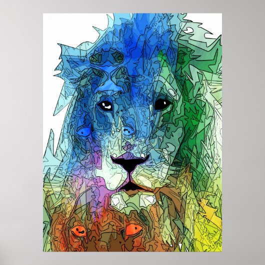 Lion Poster (Vorne)