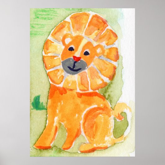 Lion Poster (Vorne)