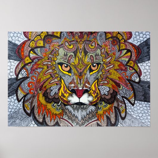 Lion Poster (Vorne)