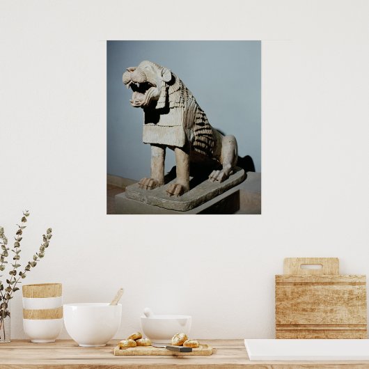 Lion Poster (Küche)