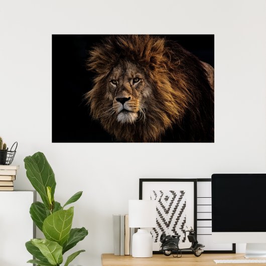 Lion Poster (Heimbüro)