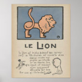Lion Poster (Vorne)