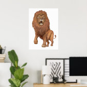 Lion Poster (Heimbüro)