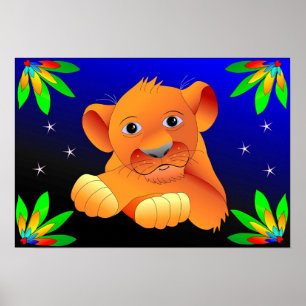 Lion Poster