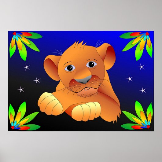 Lion Poster (Vorne)