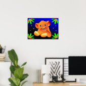 Lion Poster (Heimbüro)