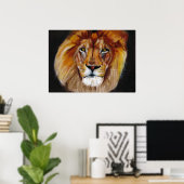 Lion Poster (Heimbüro)
