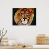 Lion Poster (Küche)