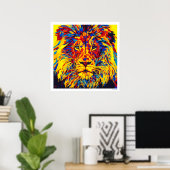 Lion Poster (Heimbüro)