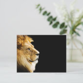Lion Postkarte (Stehend Vorderseite)