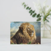 Lion Postkarte (Stehend Vorderseite)