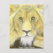 Lion Postkarte (Vorderseite)