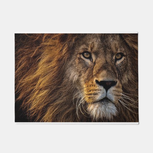 Lion Predator Lion Fußmatte (Vorderseite)