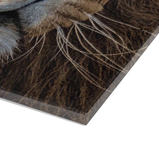 Lion Predator Lion Schneidebrett (Ecke)