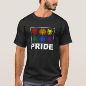Lion Pride LGBT T - Shirt (Vorderseite)