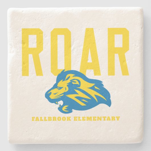 Lion Pride Steinuntersetzer (Vorderseite)