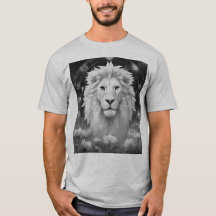 Lion Print T - Shirt