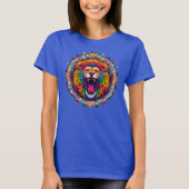 Lion psychedelic T-Shirt (Vorderseite)