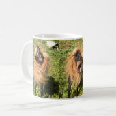 Lion Puppy Tasse w Manchester Terrier (Vorderseite Links)