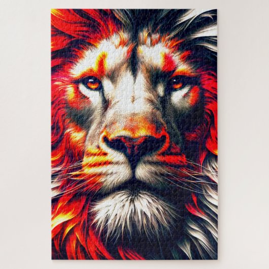 Lion Puzzle (Vertikal)