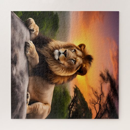 Lion Puzzle (Horizontal)