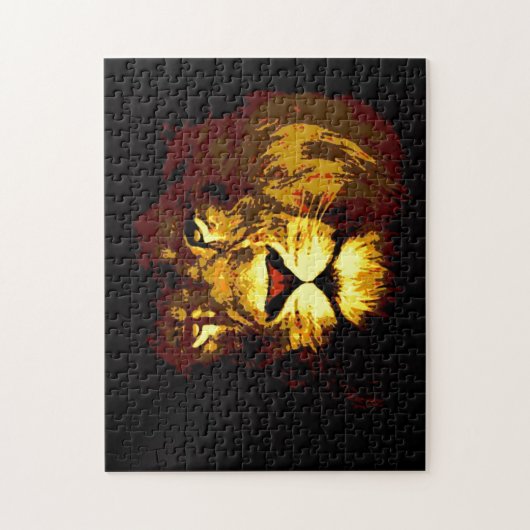 Lion Puzzle (Vertikal)