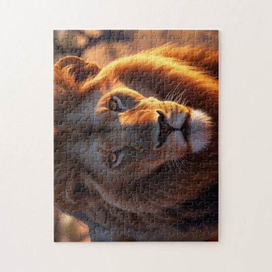 Lion Puzzle (Vertikal)