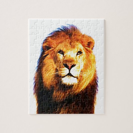 Lion Puzzle (Vertikal)