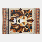 Lion Quilt Geschirrtuch (Horizontal)