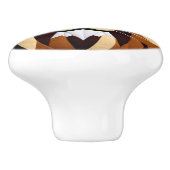 Lion Quilt Keramikknauf (Seitenansicht)