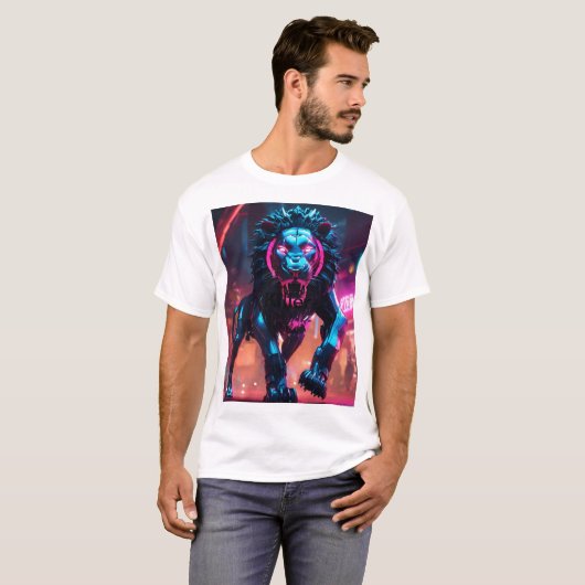 Lion Rage Men's T-Shirts (Vorne ganz)