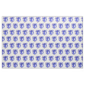 Lion Rampant Azure Stoff (Yard (91,4 cm))
