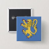 Lion Rampant Button (Vorne & Hinten)